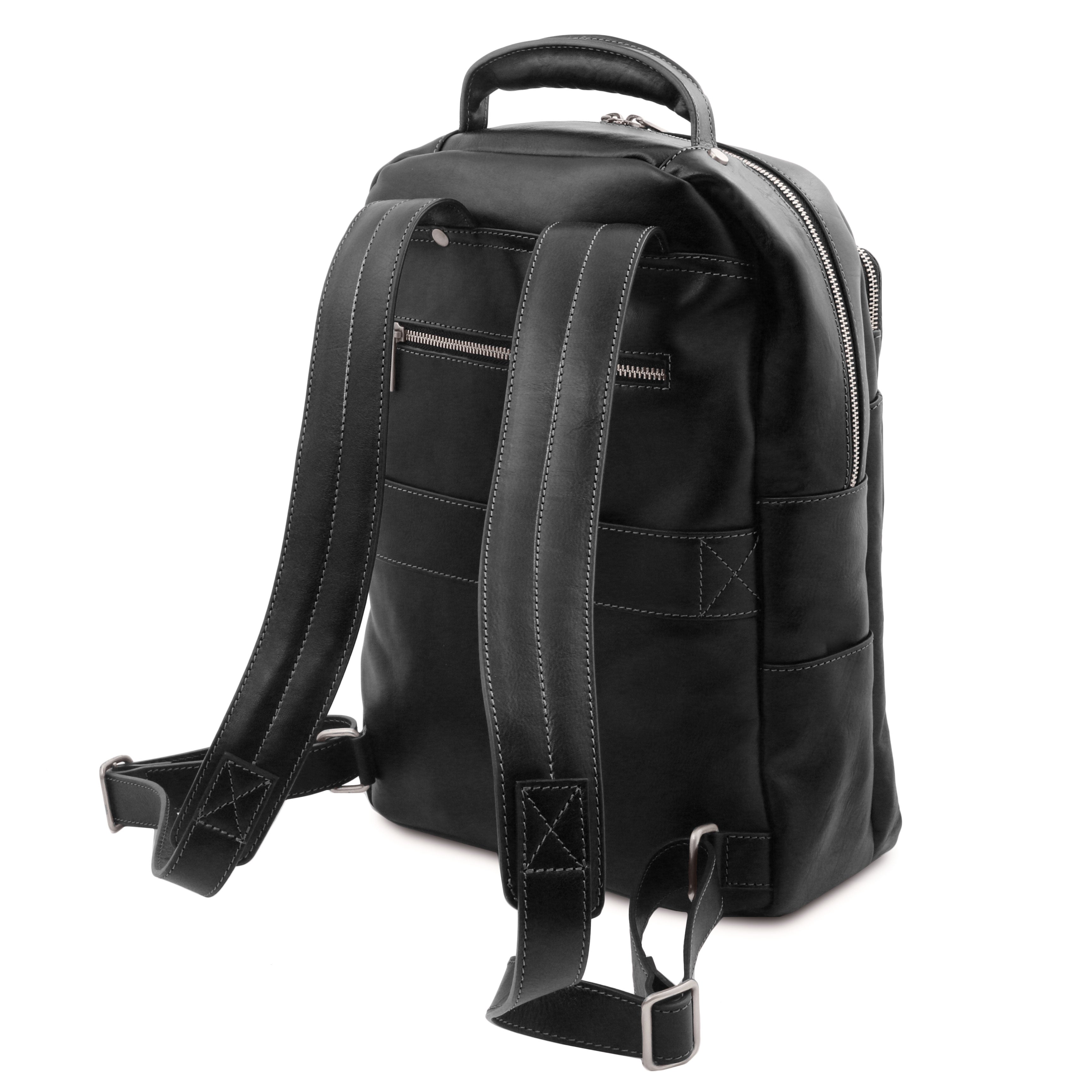 Melbourne Leather laptop backpack