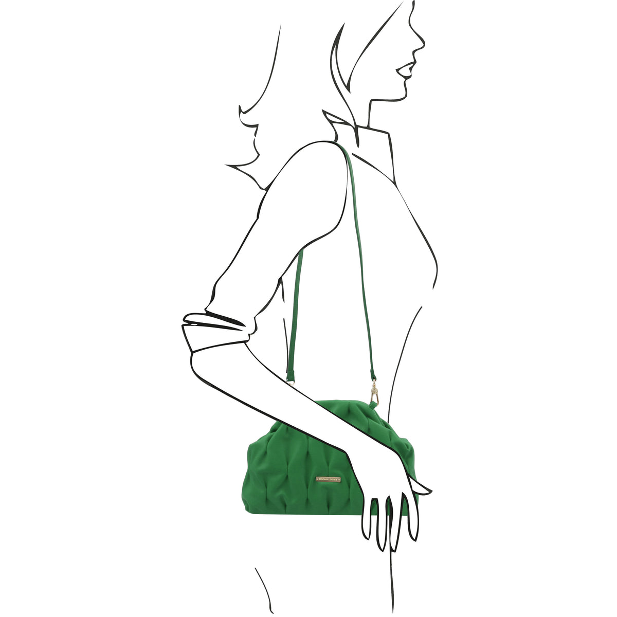 Rea Soft leather shoulder bag