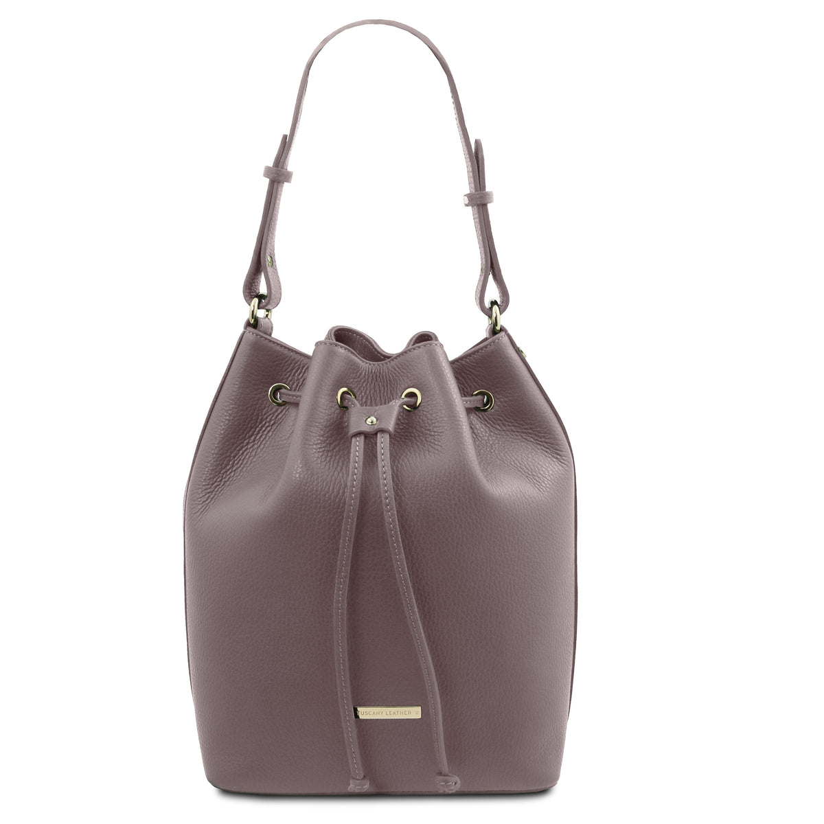 TL Bag Leather bucket bag