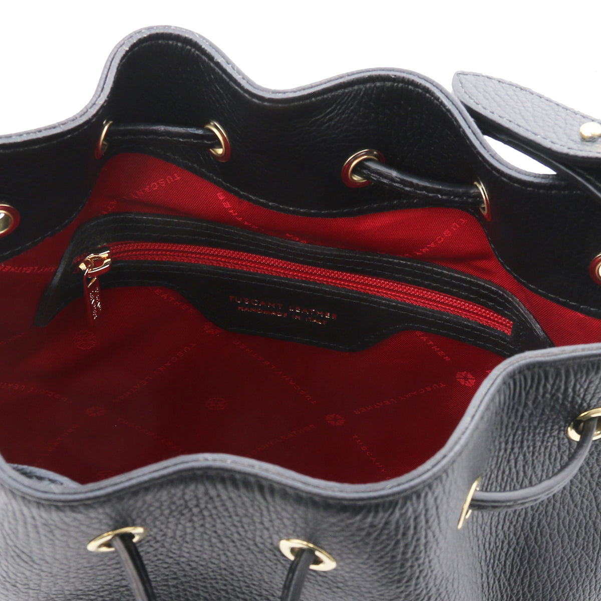 TL Bag Leather bucket bag