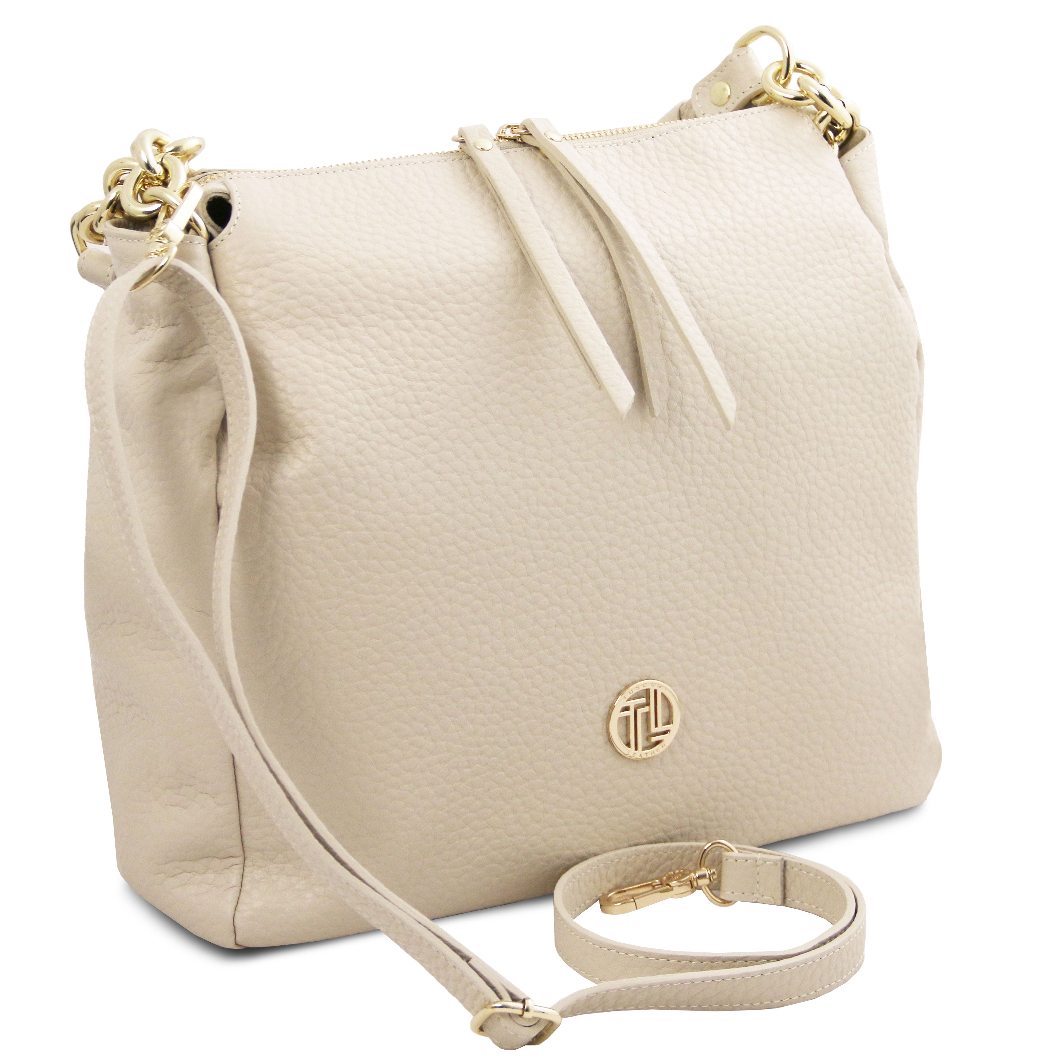 Amy Soft leather shopping bag