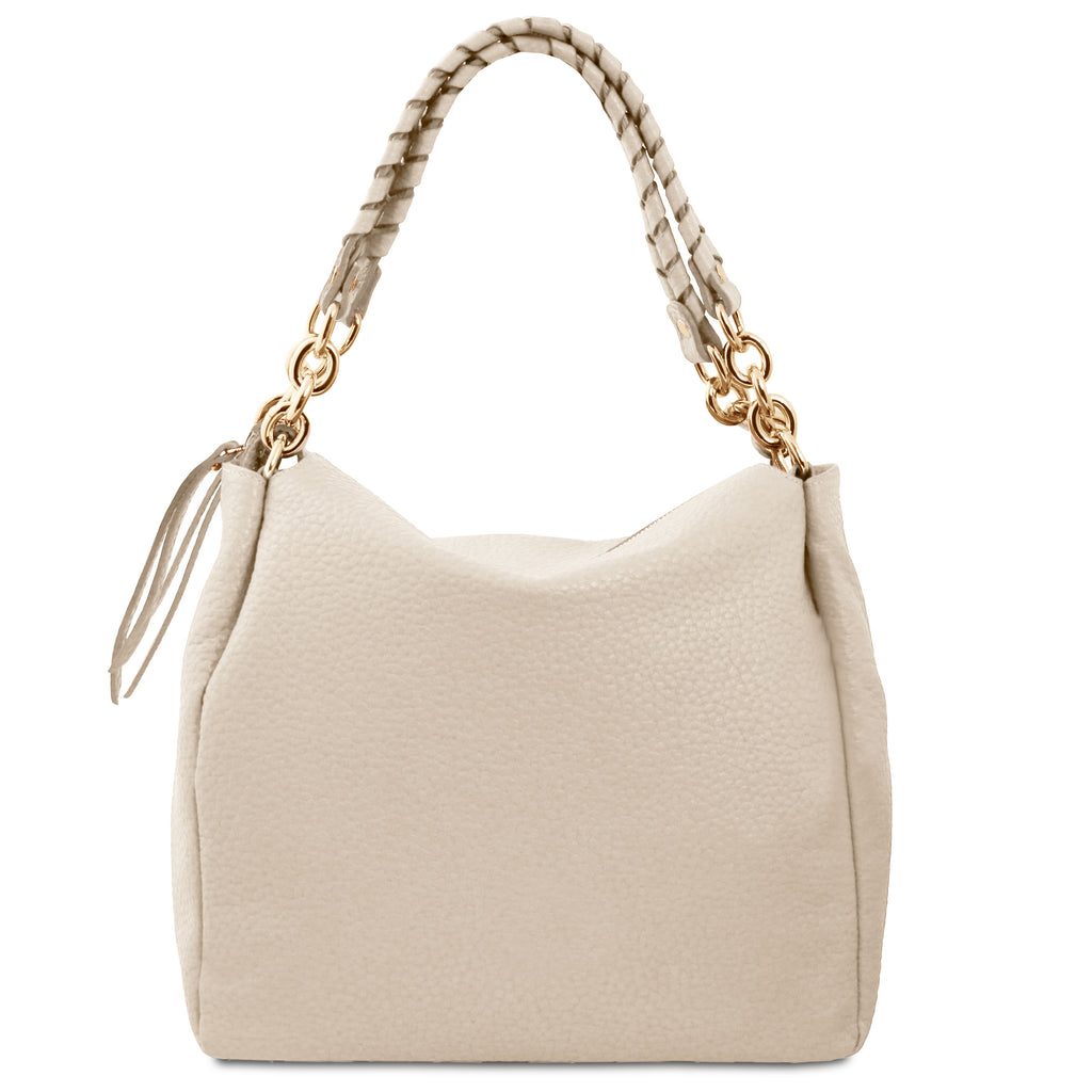 Amy Soft leather shopping bag