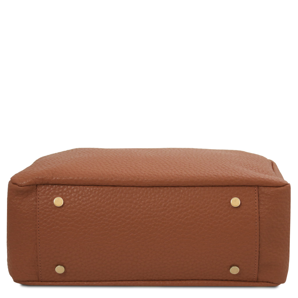 Amy Soft leather shopping bag