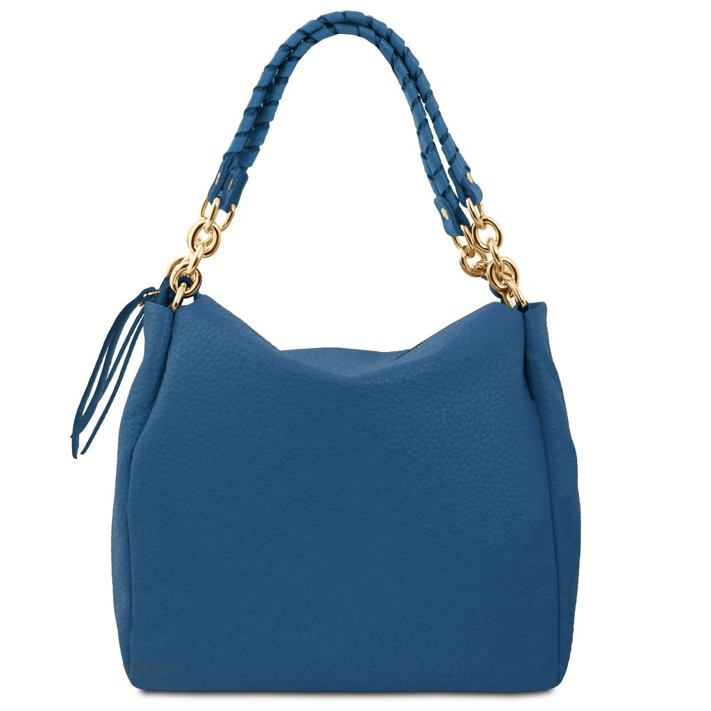 Amy Soft leather shopping bag