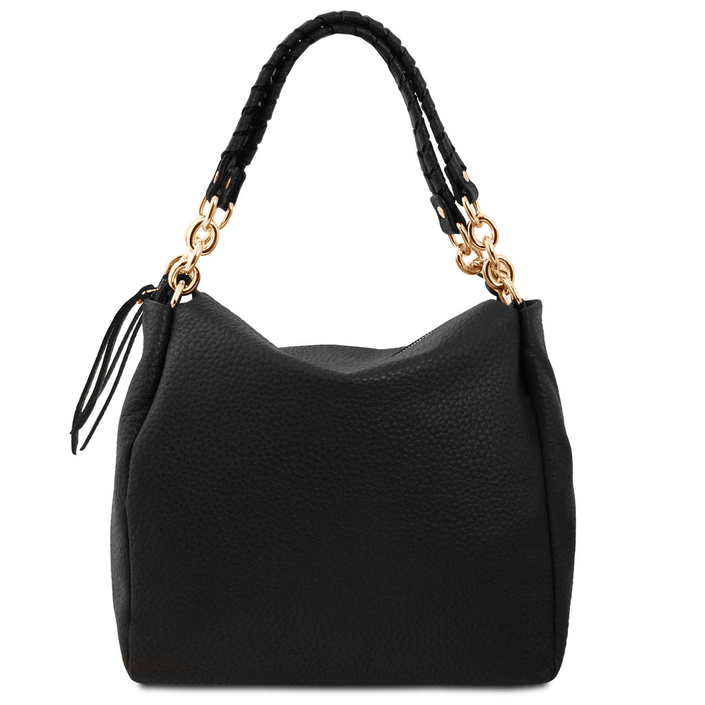 Amy Soft leather shopping bag