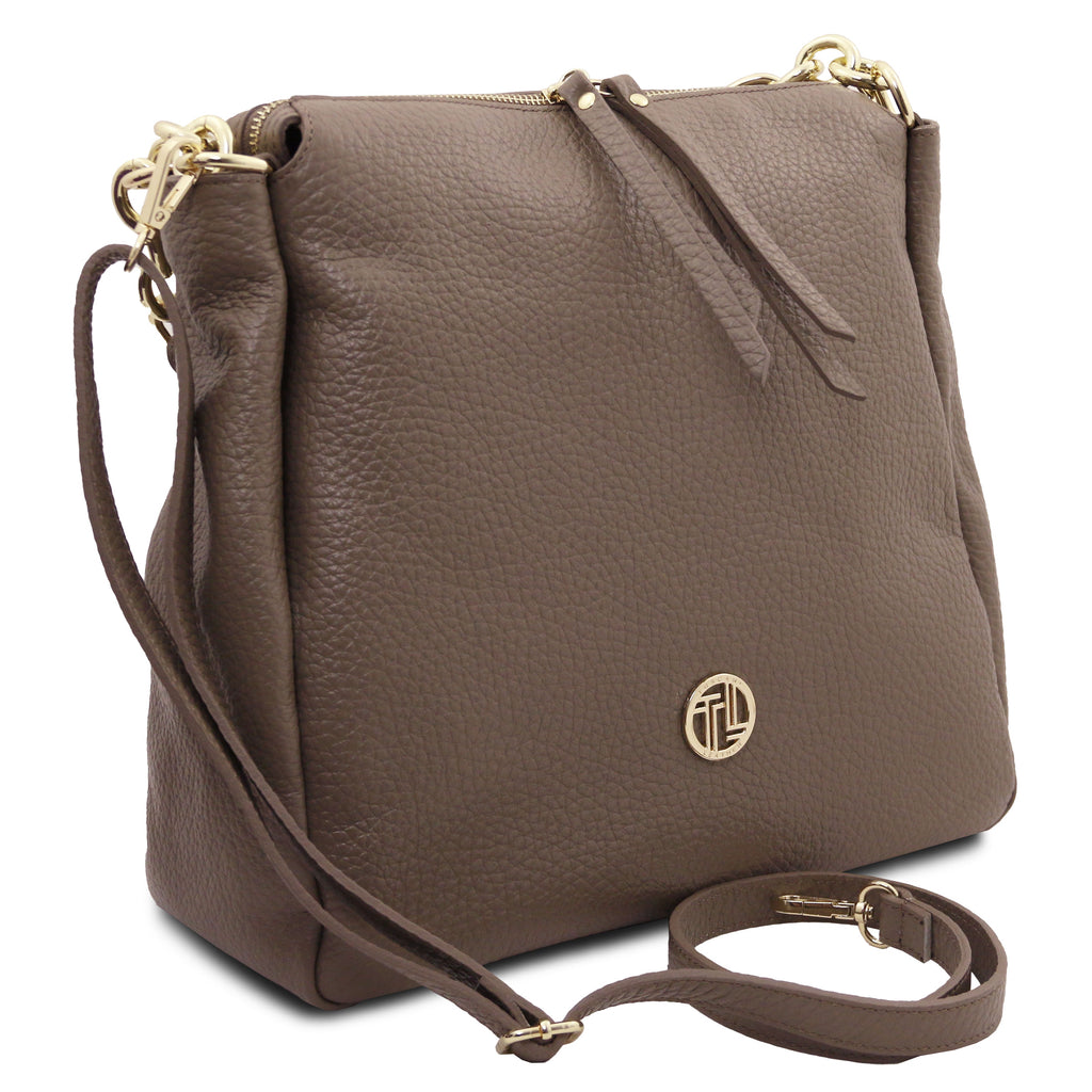 Amy Soft leather shopping bag
