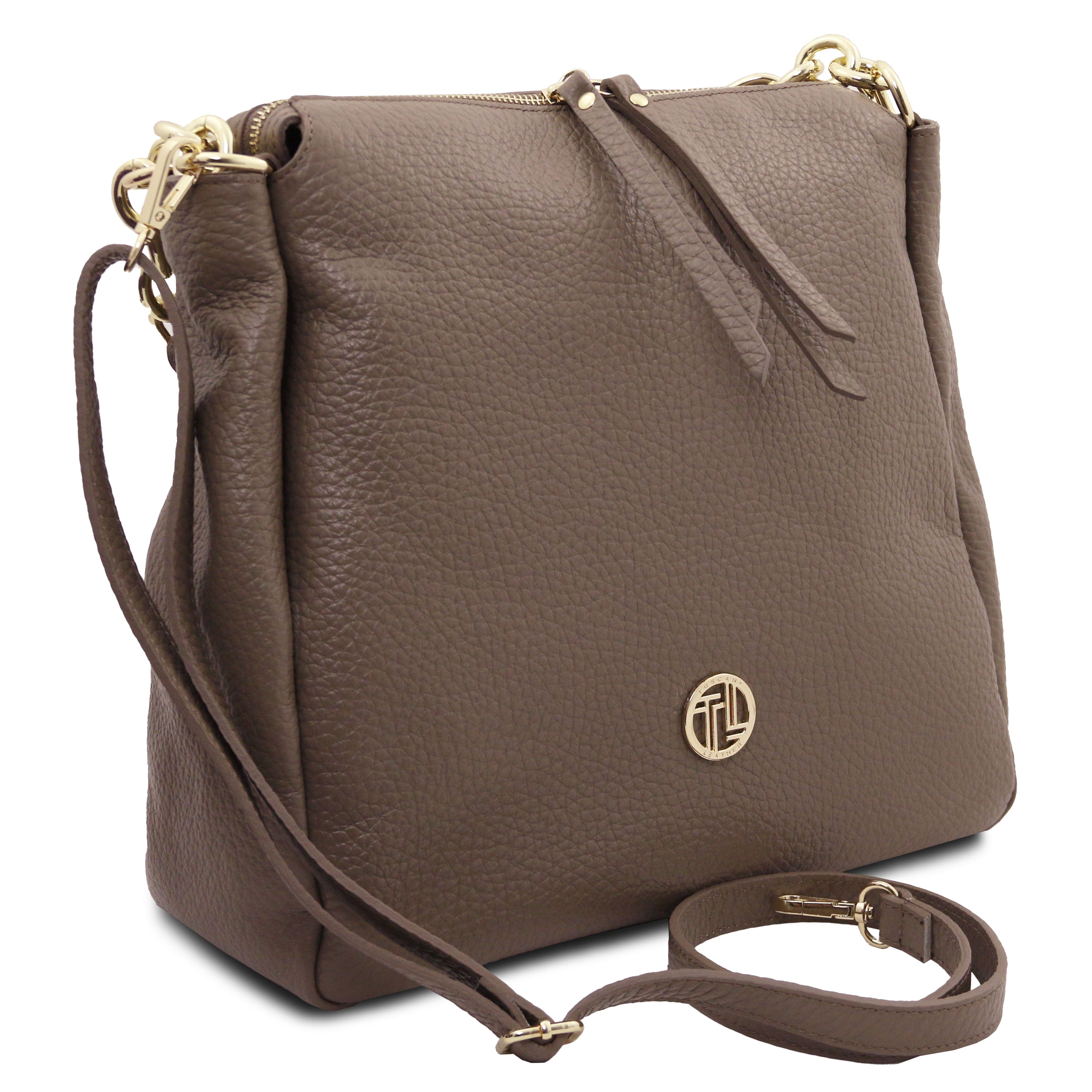Amy Soft leather shopping bag