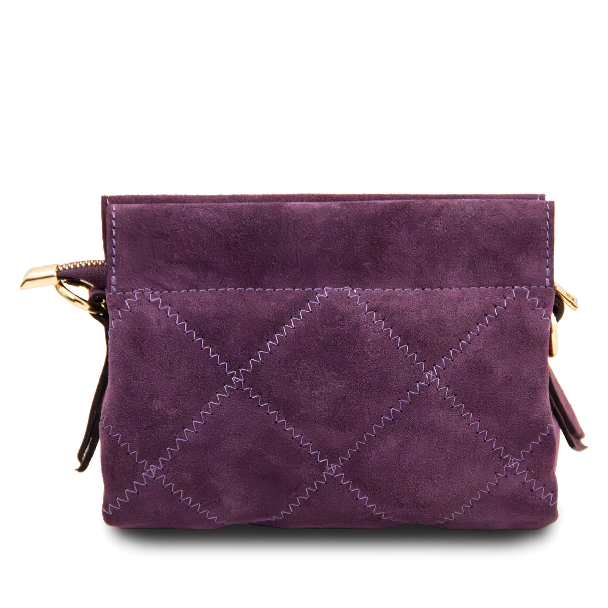 Eloise Suede leather shoulder bag