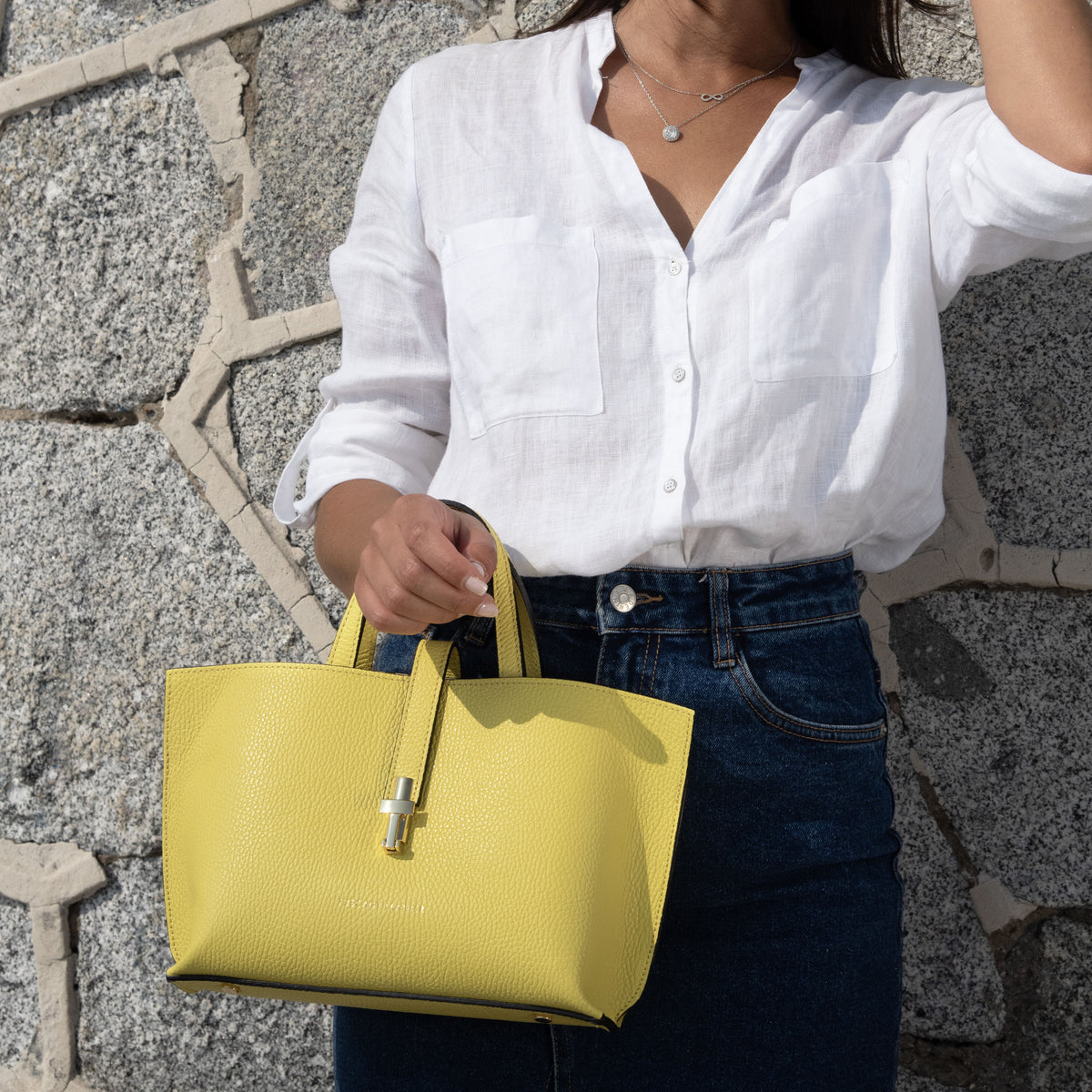 Agatha Leather handbag