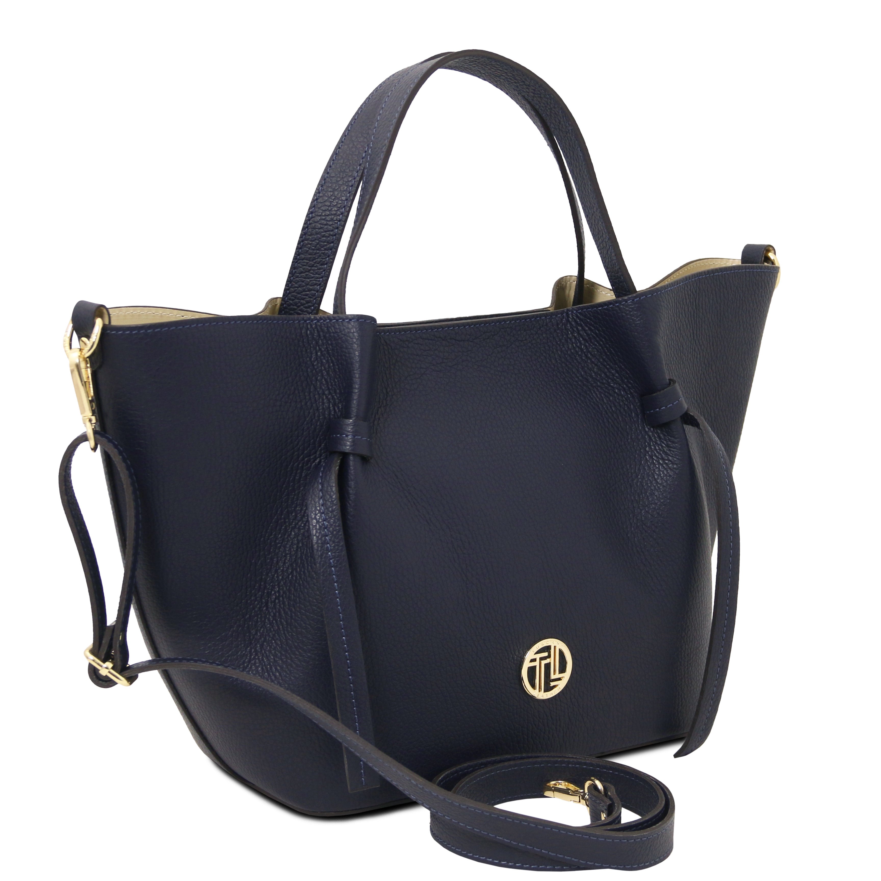 Legame Leather shopping bag - Large size