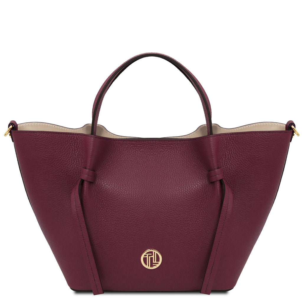 Legame Leather shopping bag - Large size