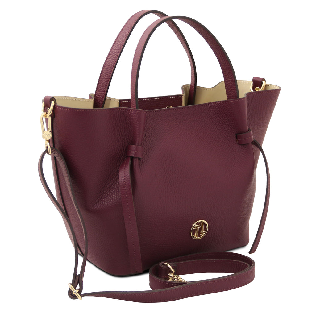 Legame Leather shopping bag - Large size