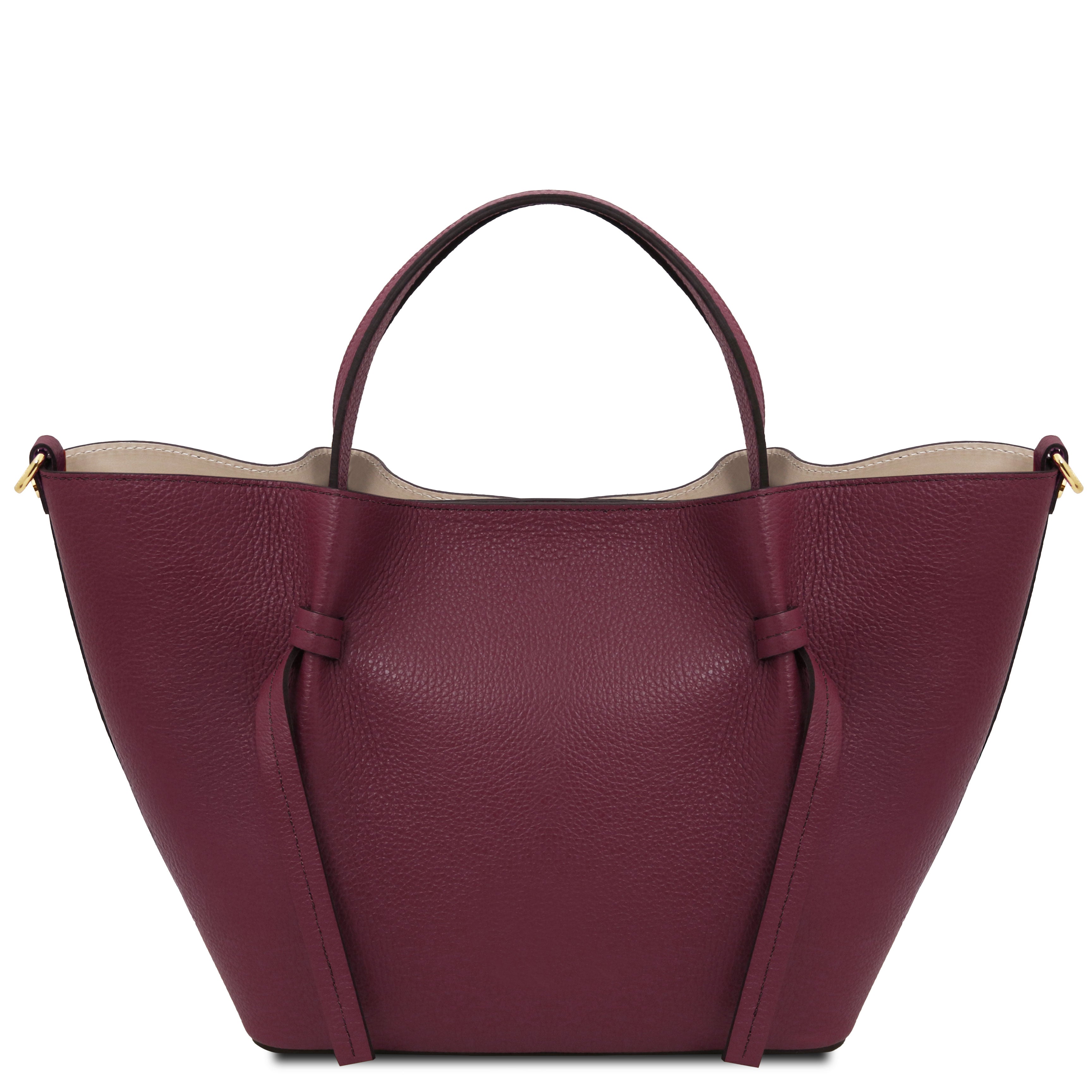 Legame Leather shopping bag - Large size