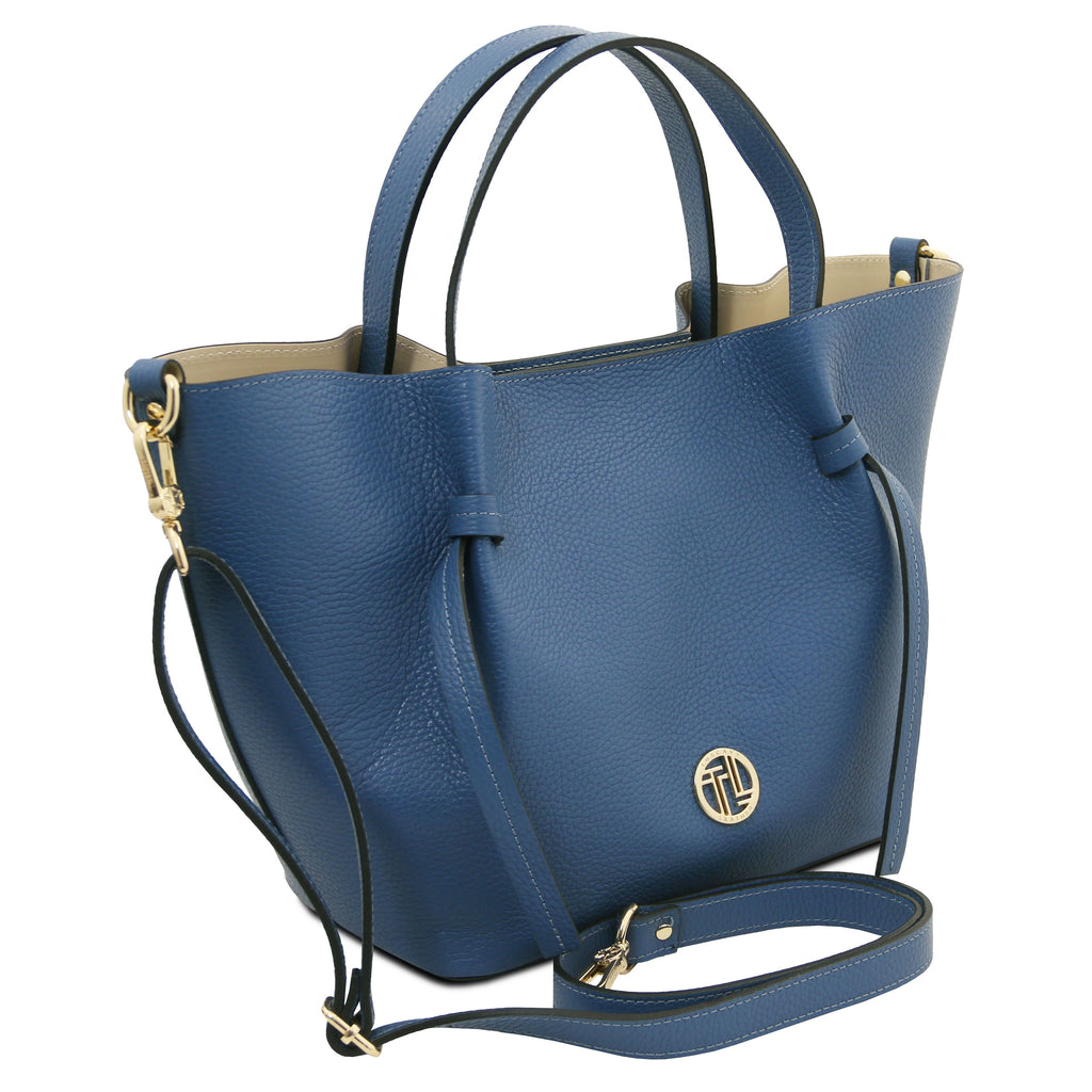 Legame Leather shopping bag - Large size