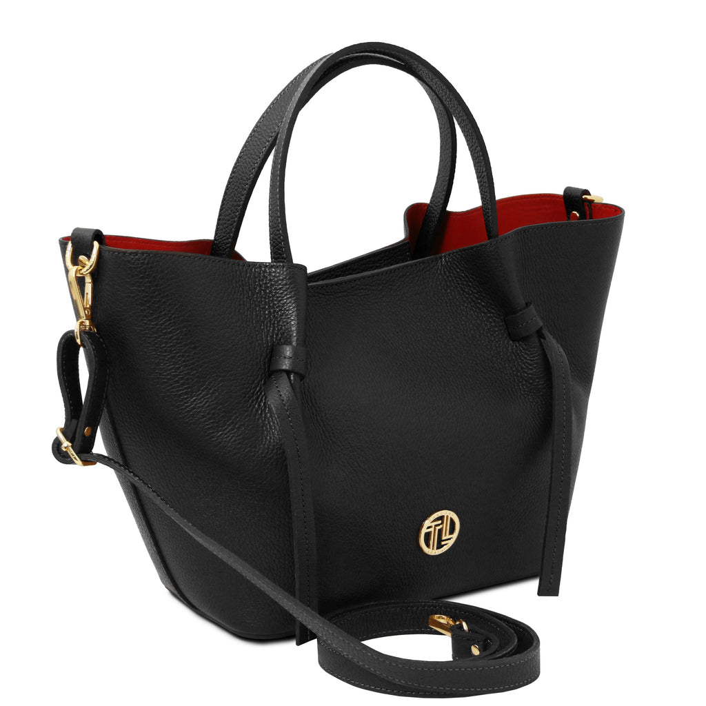 Legame Leather shopping bag - Large size