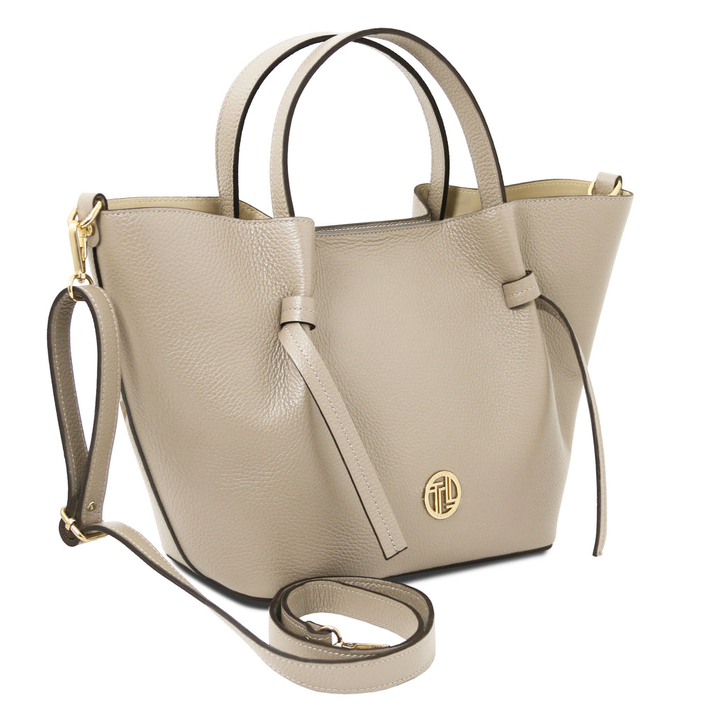 Legame Leather shopping bag - Large size