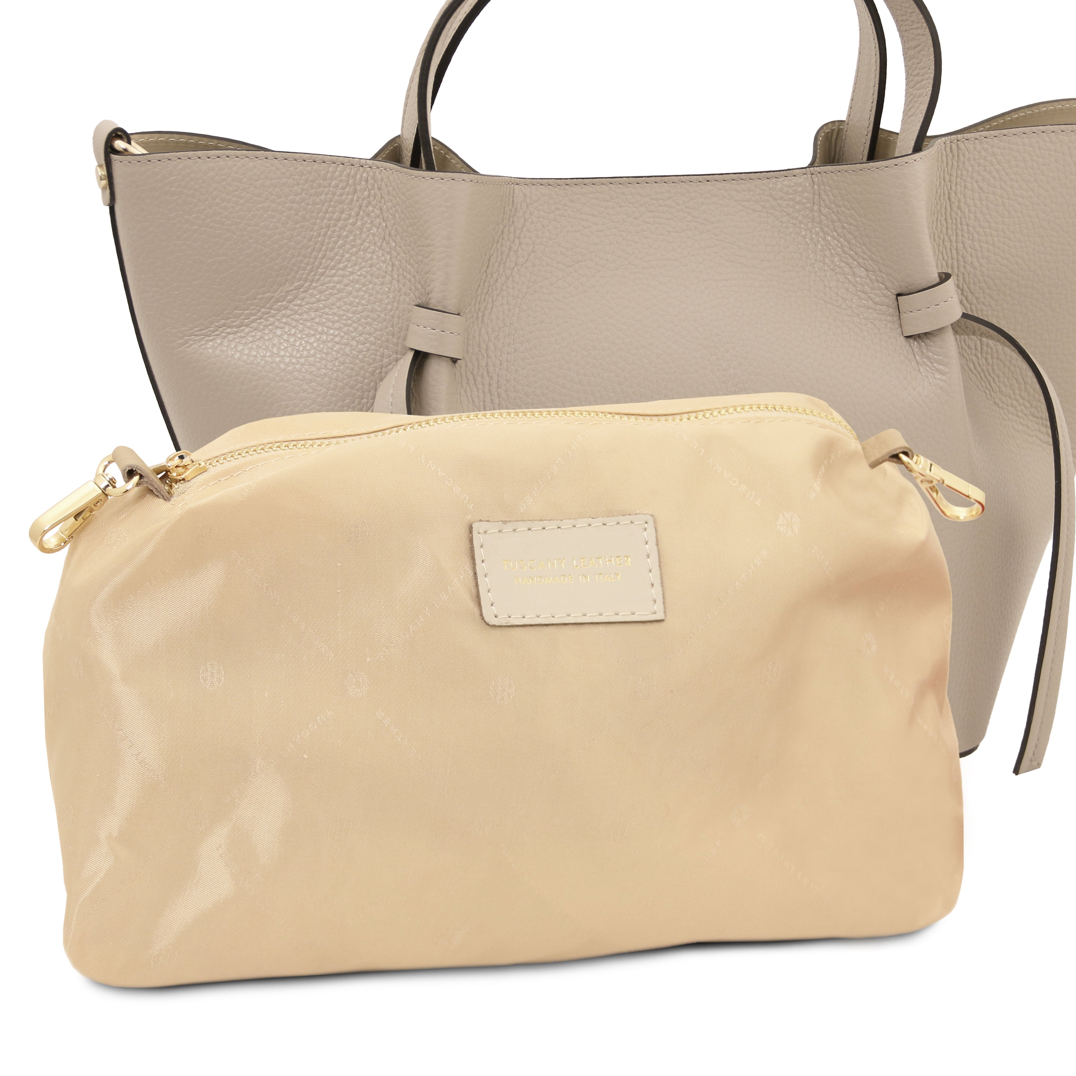 Legame Leather shopping bag - Large size