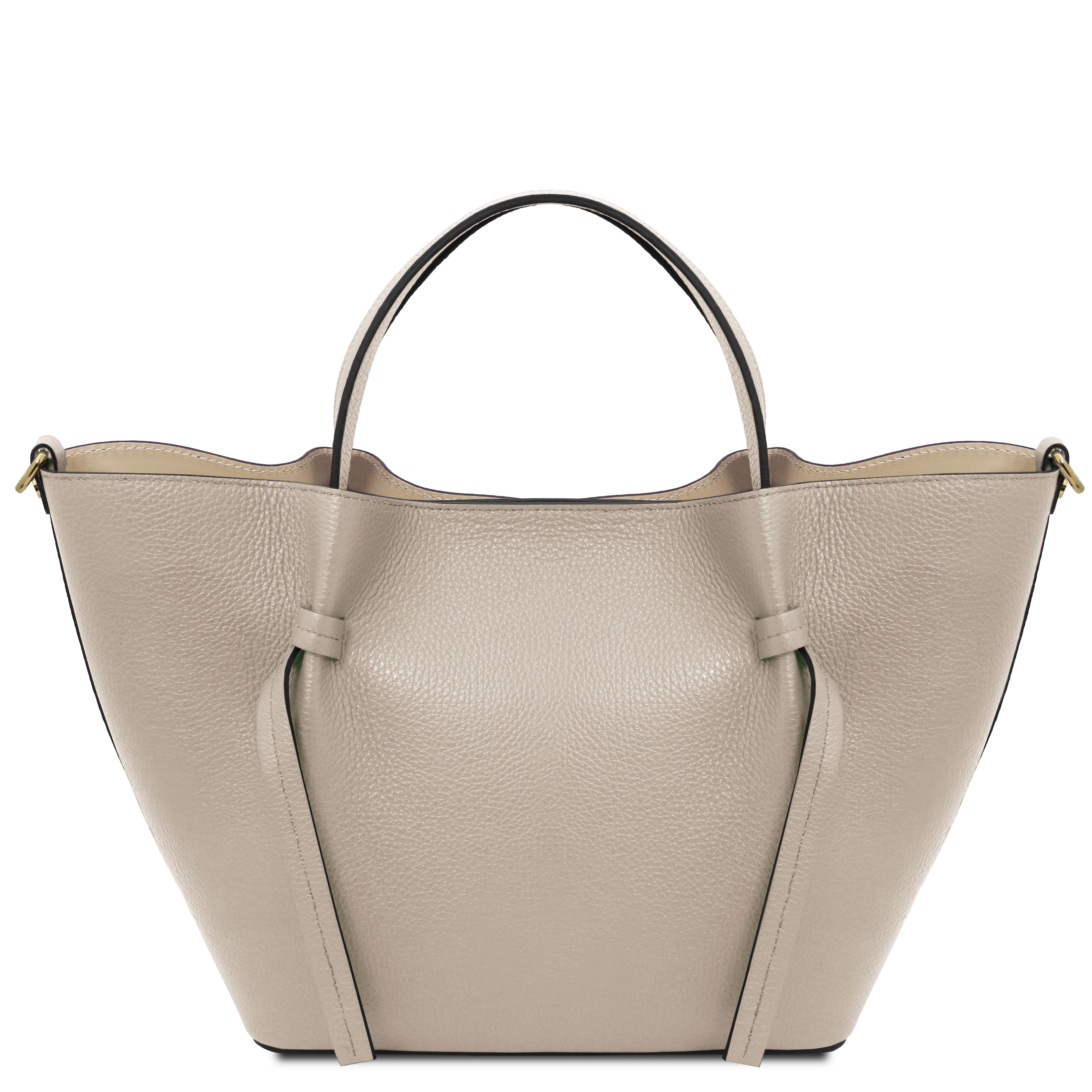 Legame Leather shopping bag - Large size