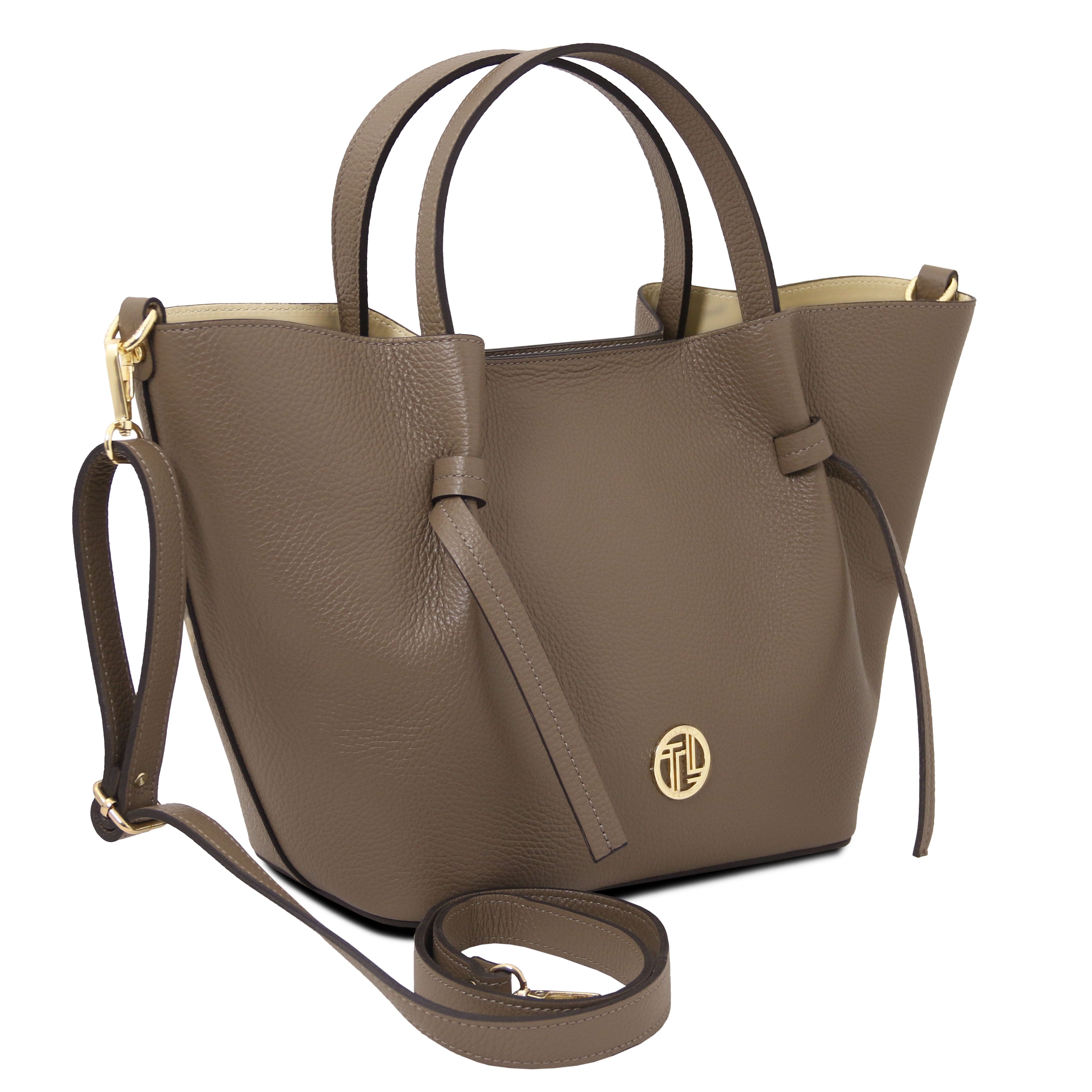 Legame Leather shopping bag - Large size
