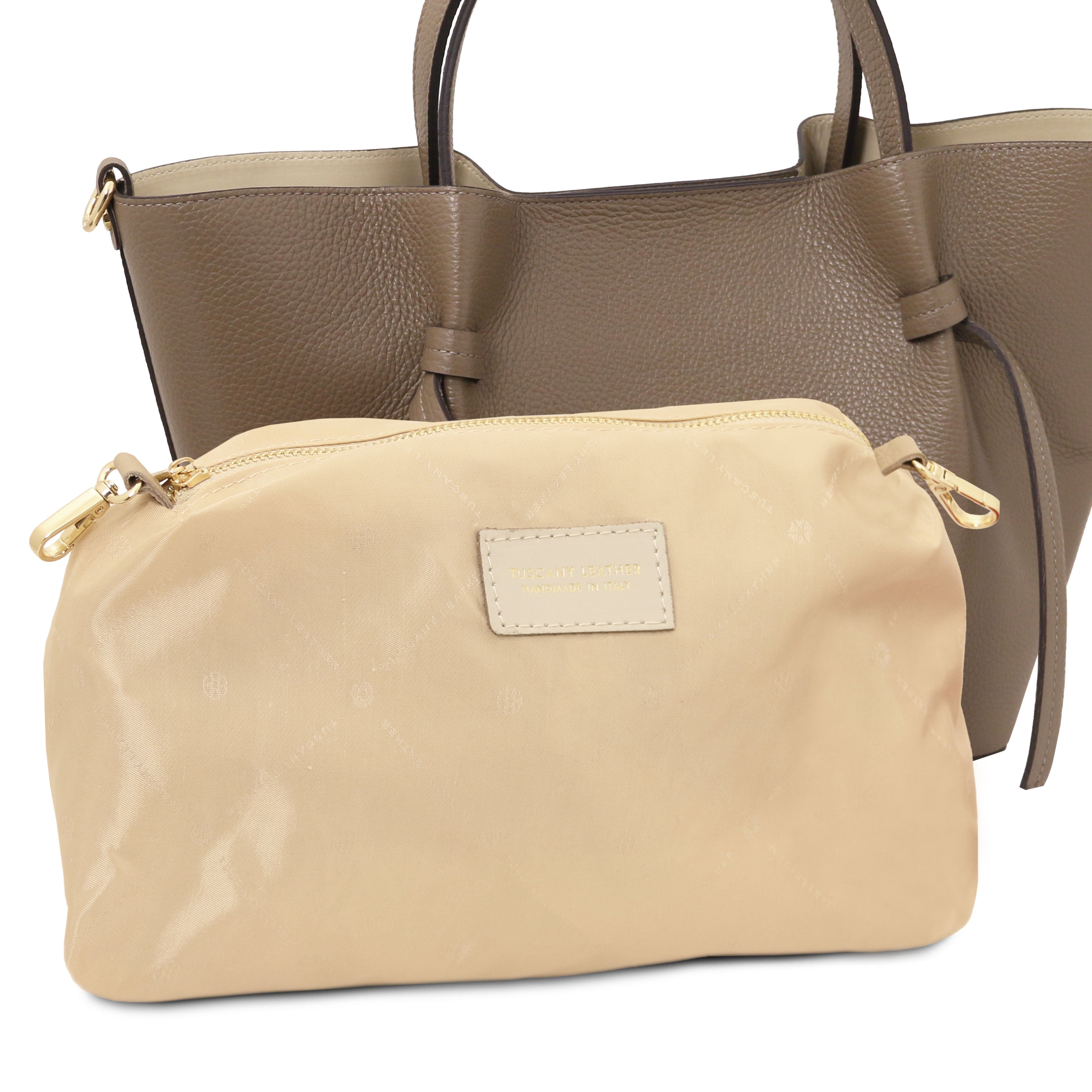Legame Leather shopping bag - Large size