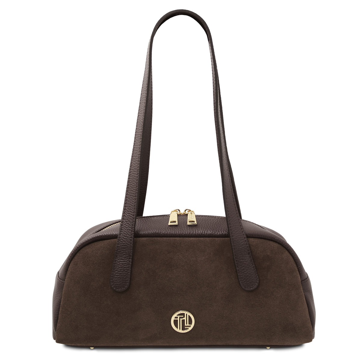 Eclaire Suede leather shoulder bag