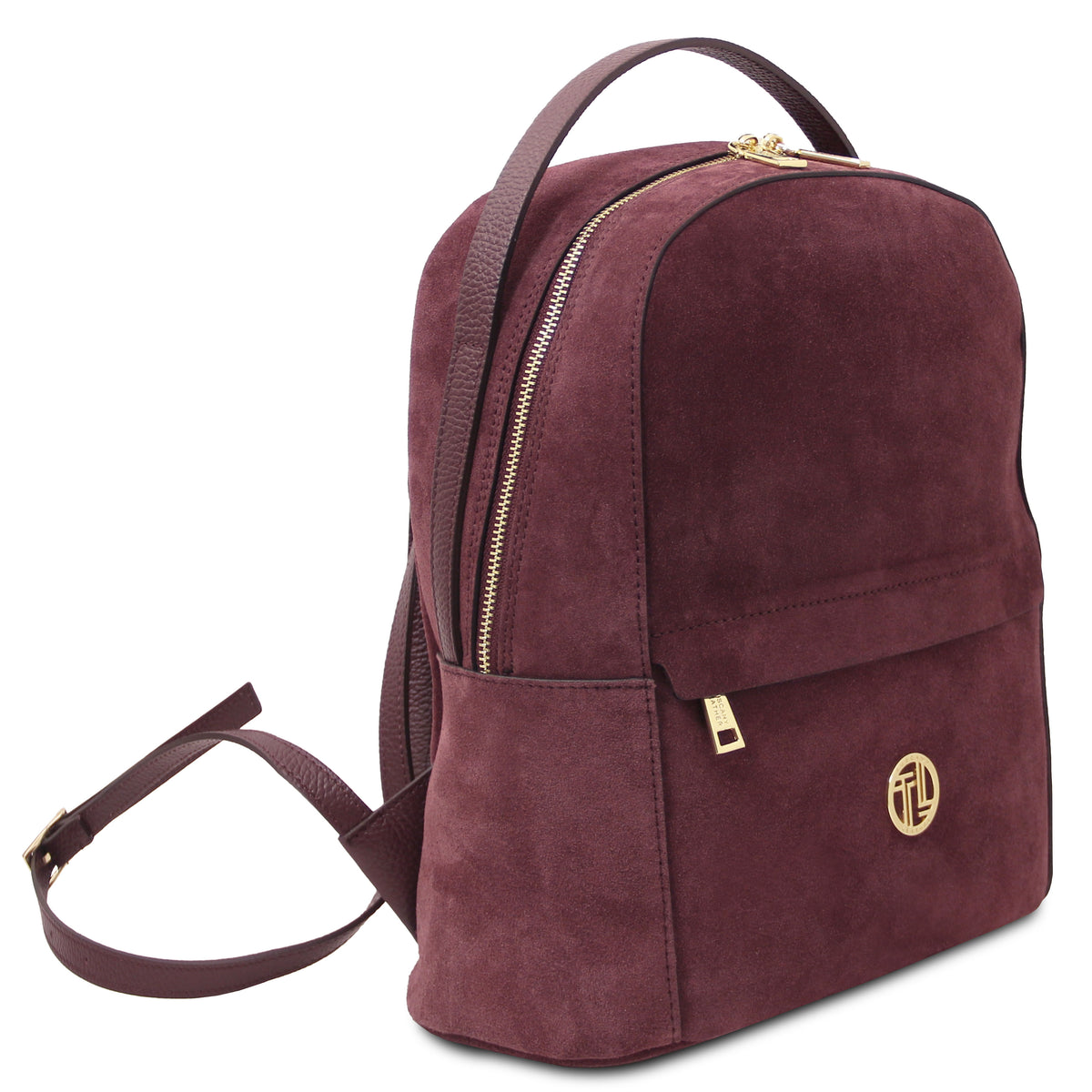 Volta Suede leather backpack