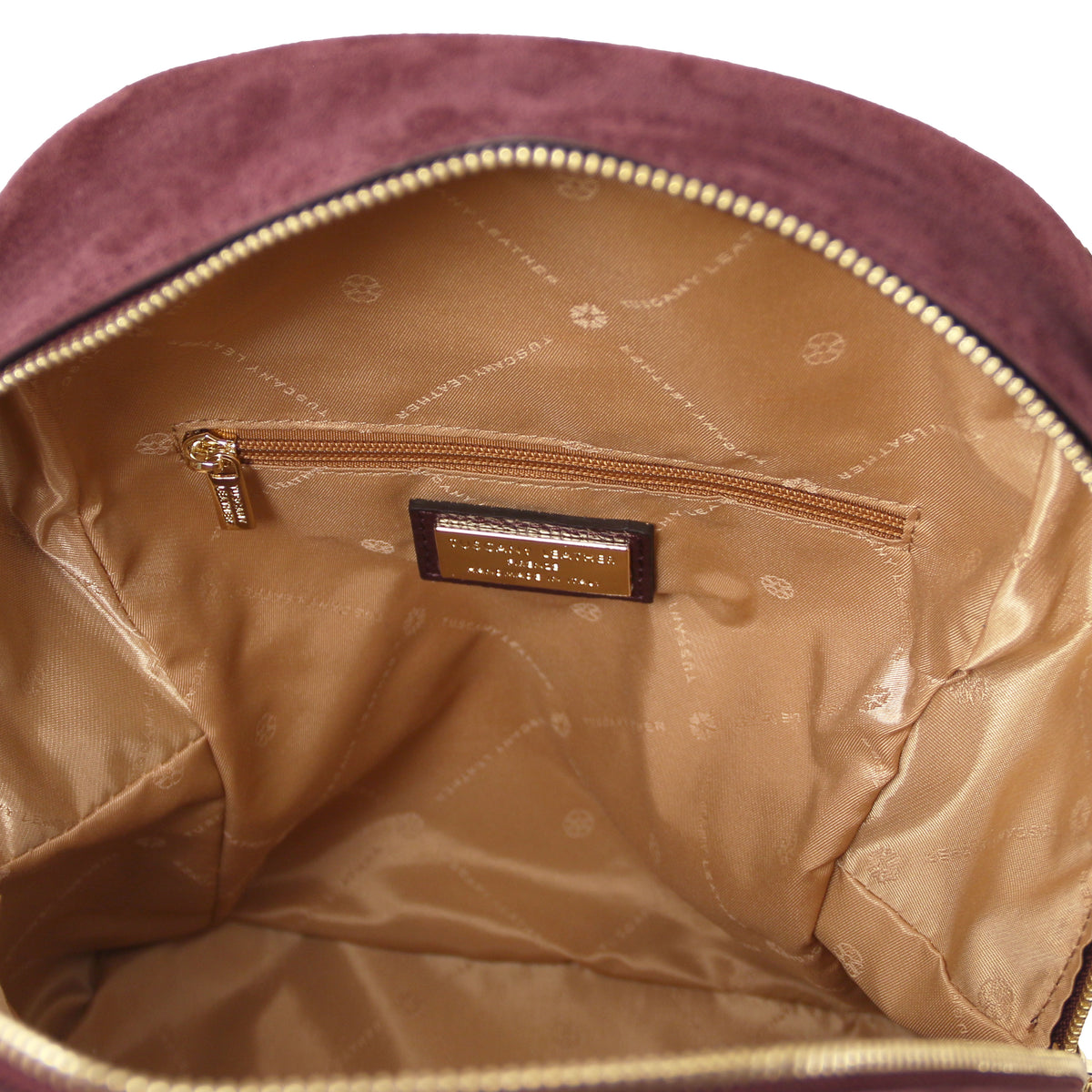 Volta Suede leather backpack