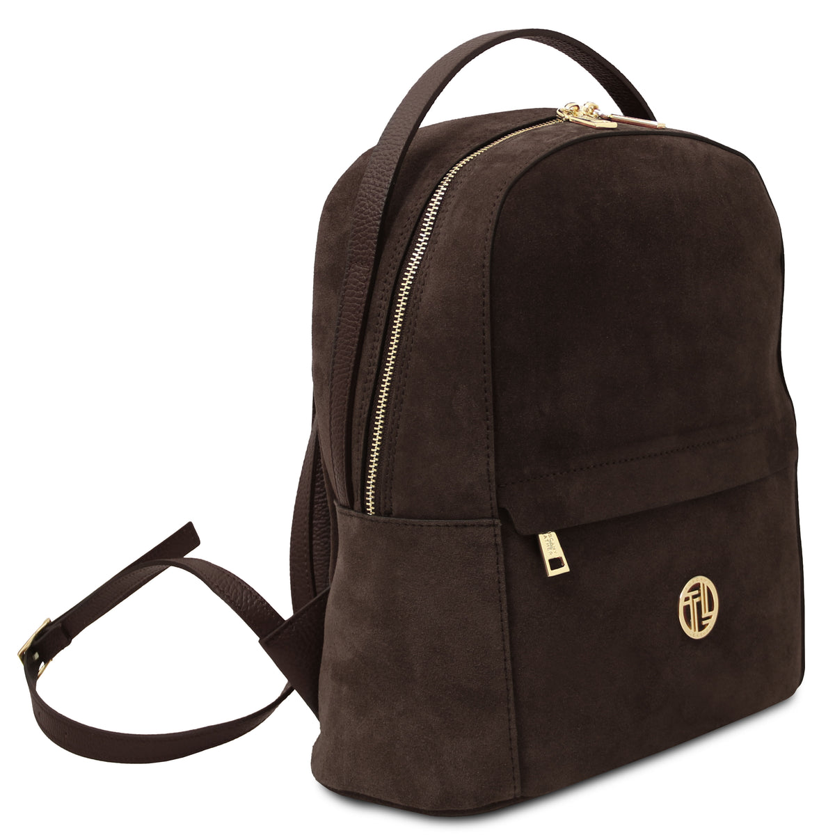 Volta Suede leather backpack