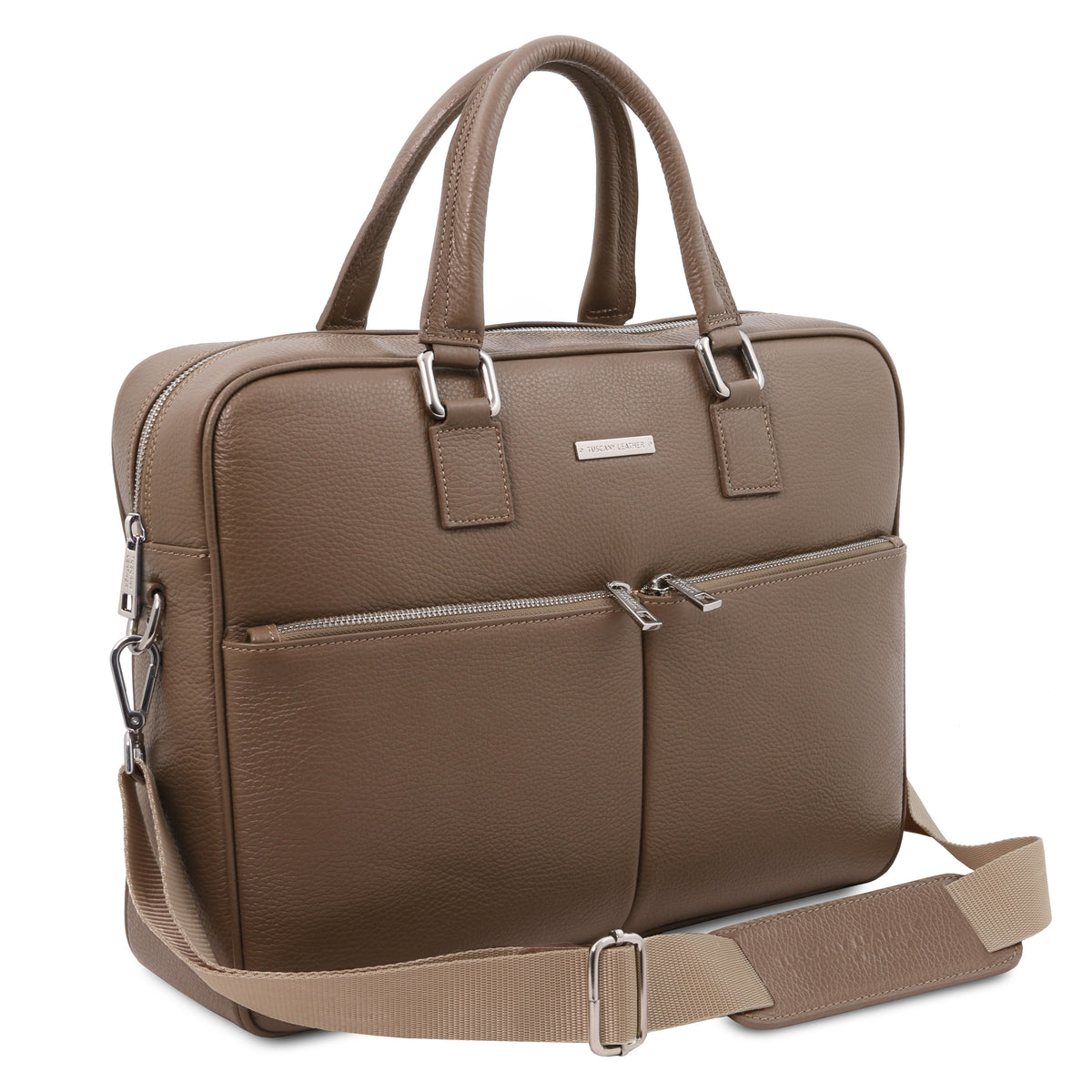 Treviso Leather laptop briefcase