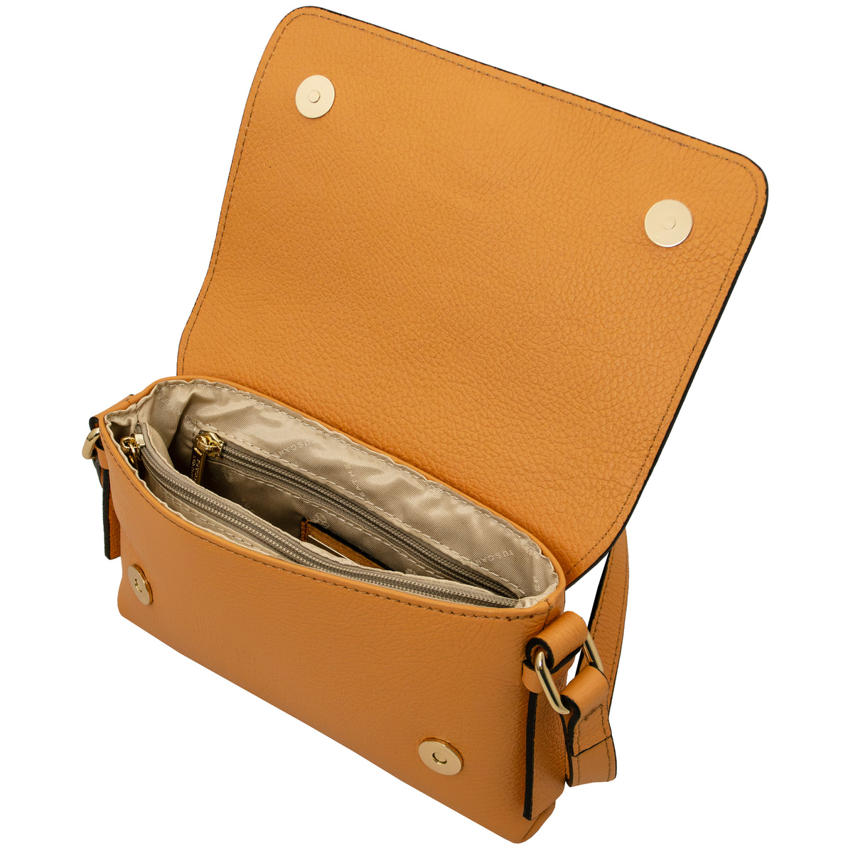 Biscuit Soft leather shoulder bag