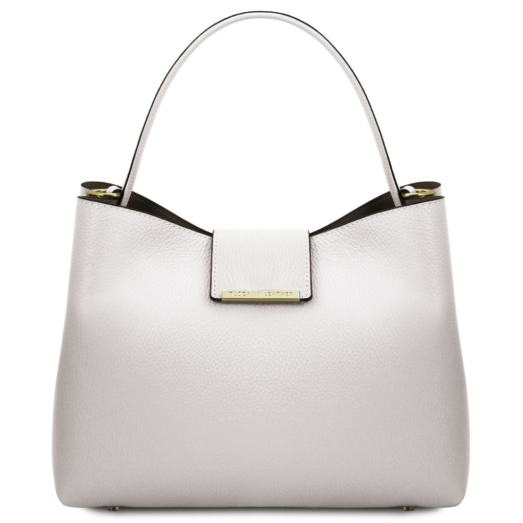 Clio - Leather secchiello bag