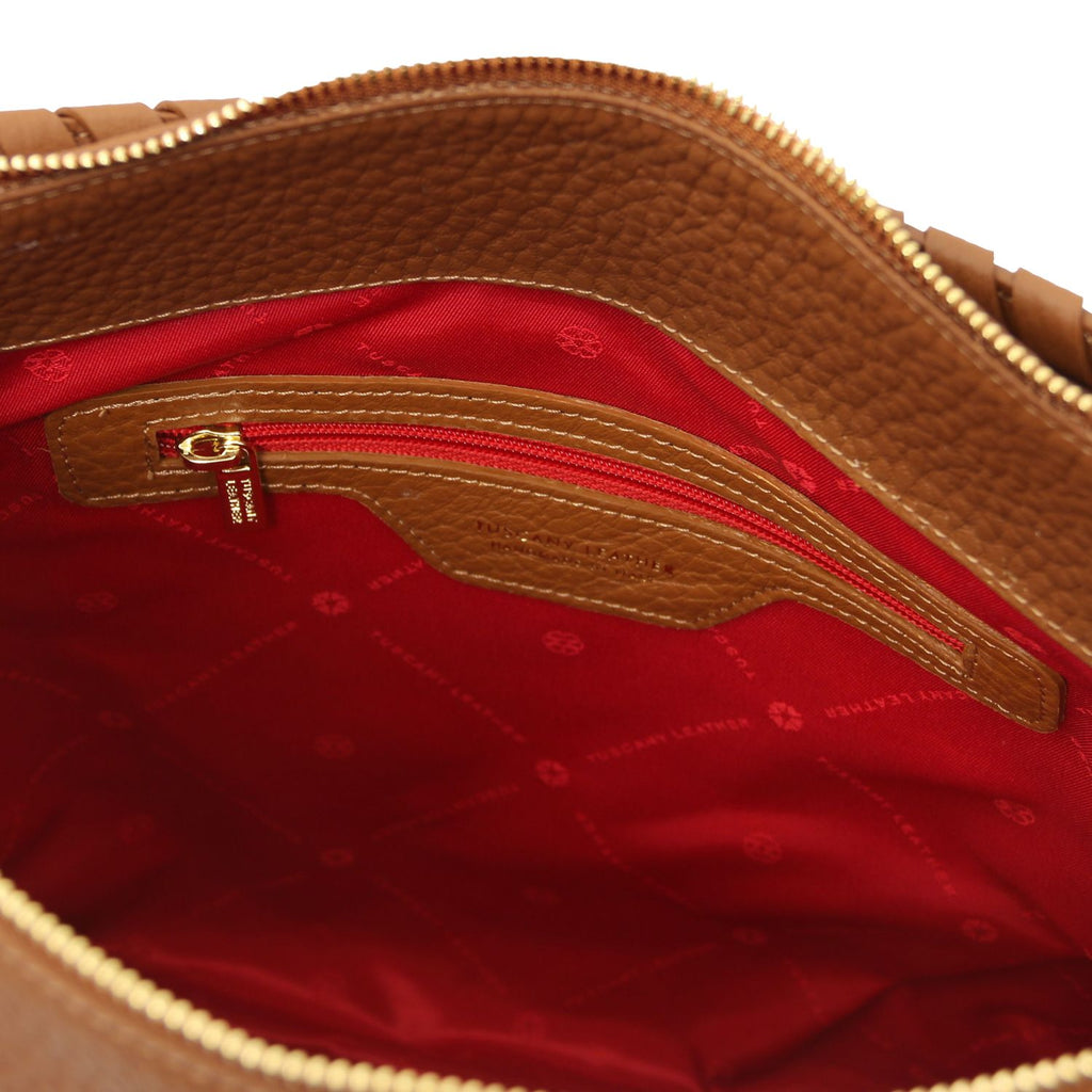 Amy - Soft leather shopping bag