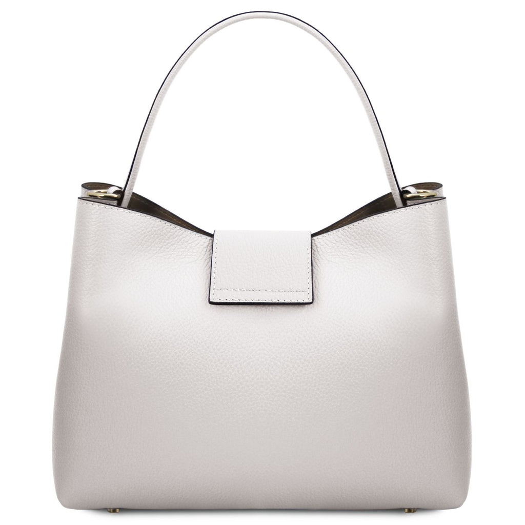 Clio - Leather secchiello bag
