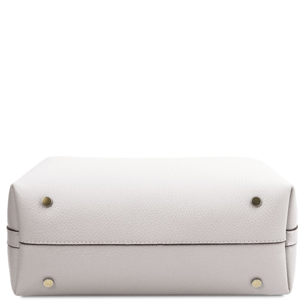 Clio - Leather secchiello bag