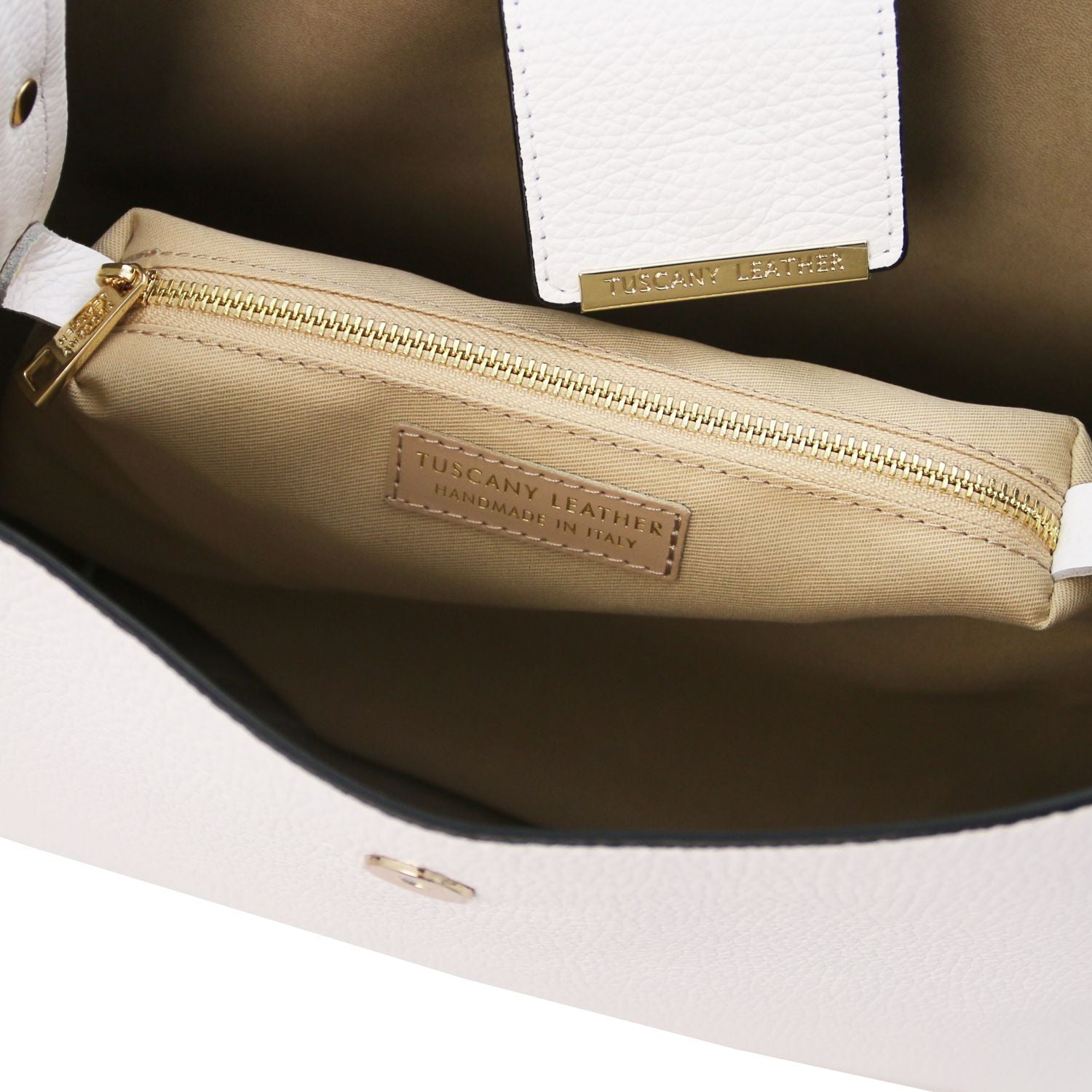Clio - Leather secchiello bag